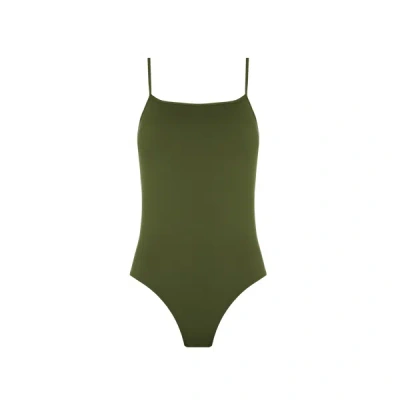 Saison 1865 One-piece Swimsuit In Green
