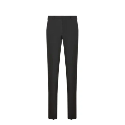 Saison 1865 Wool Trousers In Black