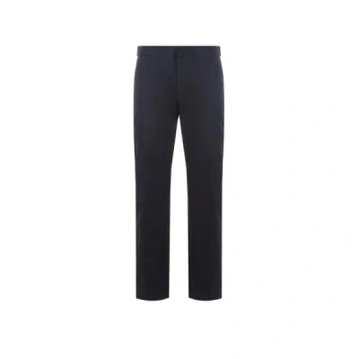 Saison 1865 Pantalon En Coton, Soie Et Cachemire In Black
