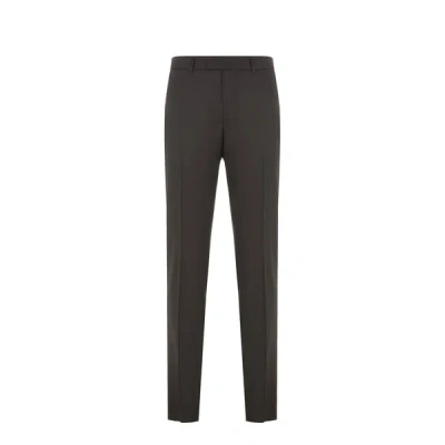 Saison 1865 Pantalon En Laine In Black
