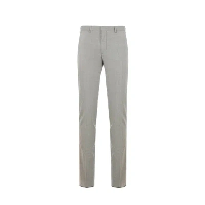 Saison 1865 Wool Trousers In Gray