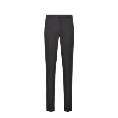 Saison 1865 Wool Trousers In Black