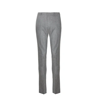 Saison 1865 Slim-fit Wool Trousers In Gray