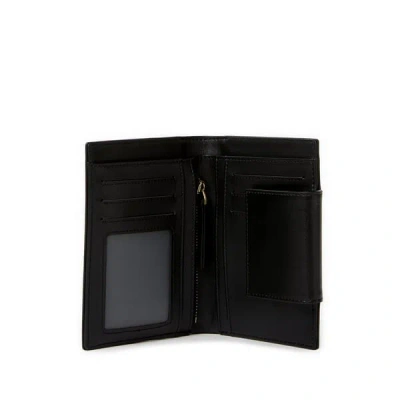 Saison 1865 Portefeuille Vertical En Cuir In Noir