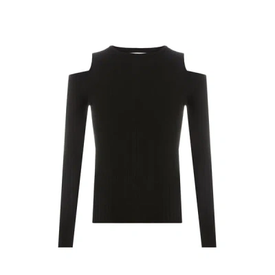 Saison 1865 Jumper With Shoulder Cut-outs In Black