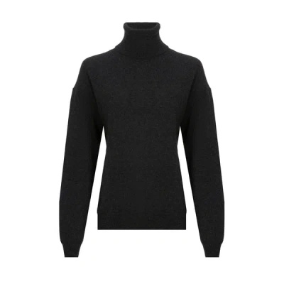 Saison 1865 Turtleneck Jumper In Black