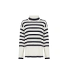 Saison 1865 Pull Marinière Vripe In Multicolore