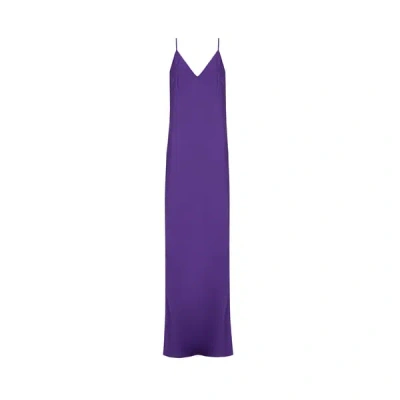 Saison 1865 Midi Dress In Purple