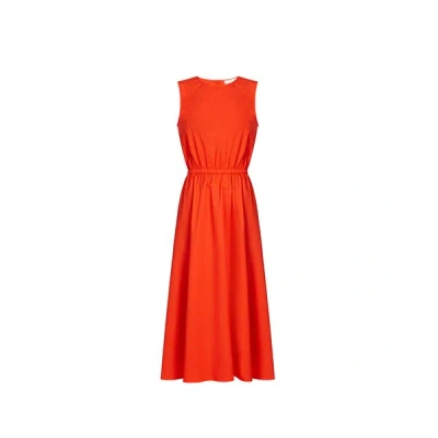 Saison 1865 Robe Longue Vio In Orange