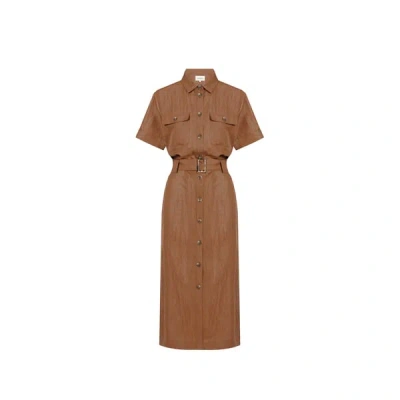 Saison 1865 Robe Longue Vrim In Brown