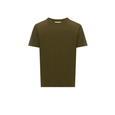 Saison 1865 Round-neck T-shirt In Khaki