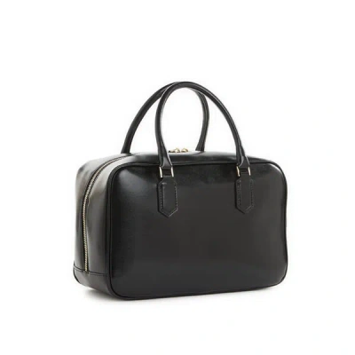 Saison 1865 Sac À Main Erika En Cuir In Noir