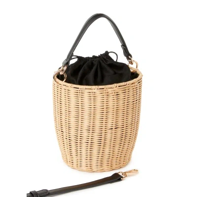 Saison 1865 Sac Seau Fauve En Paille In Sand