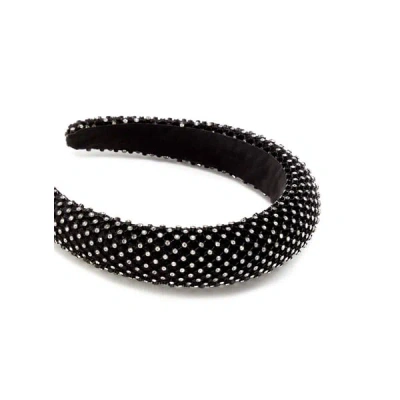 Saison 1865 Serre-tête À Strass In Black