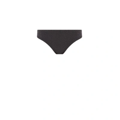 Saison 1865 Sparkly Bikini Bottoms In Black