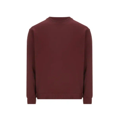 Saison 1865 Cotton Sweatshirt In Burgundy
