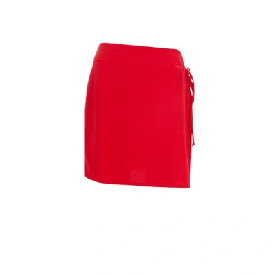 Saison 1865 Swimsuit Skirt In Red