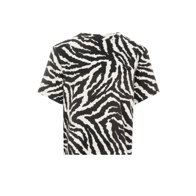 Saison 1865 Zebra T-shirt In Black