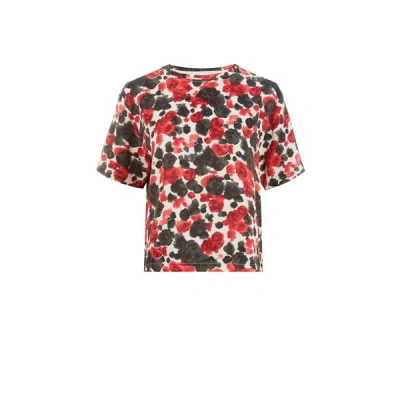 Saison 1865 Floral-print Top In Multi