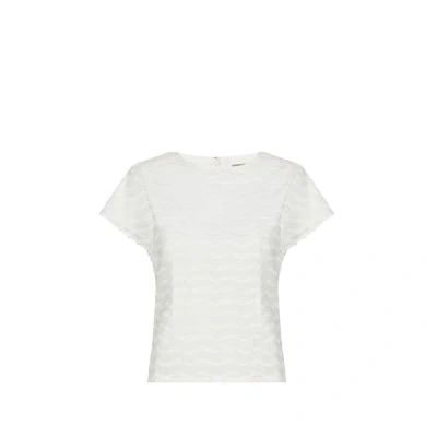 Saison 1865 Top En Coton Vriel In White