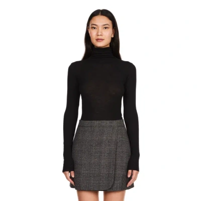 Saison 1865 Turtleneck Jumper In Black