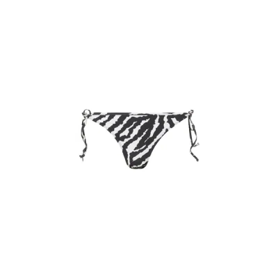 Saison Zebra Bikini Bottoms In Black