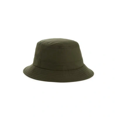 Saison Cotton Bucket Hat In Green