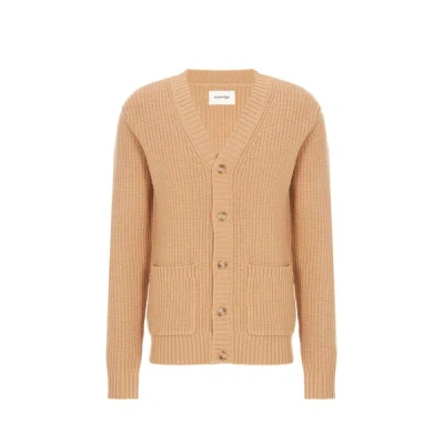 Saison Cardigan En Laine In Brown