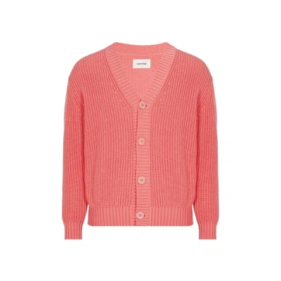 Saison Knitted Cardigan In Pink