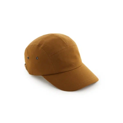 Saison Cotton Baseball Cap In Gold
