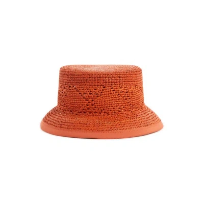 Saison Bucket Hat In Orange