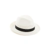 Saison Straw Panama Hat In Multicolour