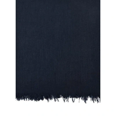 Saison Plain Scarf In Blue