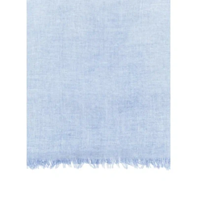 Saison Plain Scarf In Blue