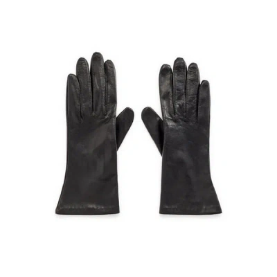 Saison Leather Gloves In Black
