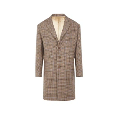 Saison Manteau En Laine Et Cachemire In Multicolour