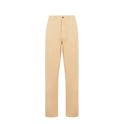 Saison Cotton Cargo Pants In Brown