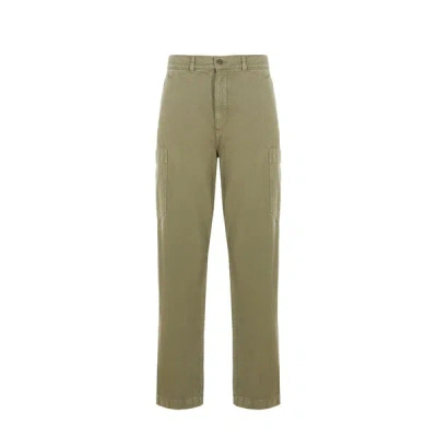 Saison Cotton Cargo Pants In Green