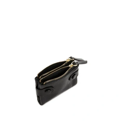 Saison Leather Purse In Black