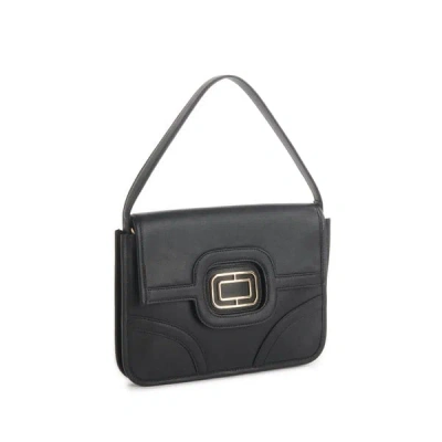 Saison Leather Handbag In Black