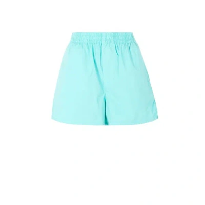 Saison Cotton Shorts In Green