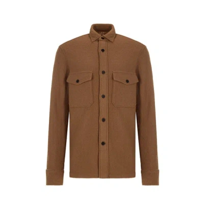 Saison Veste En Laine In Beige