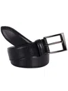 Sait Man Belt In Black  