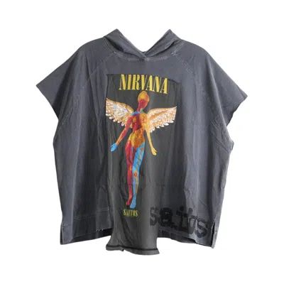 Pre-owned Saitos Nirvana Hybrid Cut Off Top 'black' | Men's Size Onesize