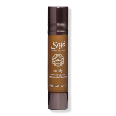 Saje Natural Wellness Fortify Antitussive (cough Suppressant) Oil Blend Rub