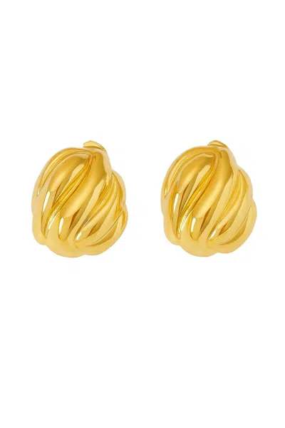 Sśaje Women's Erin Earrings Gold