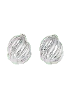 Sśaje Women's Erin Earrings Silver In Silver