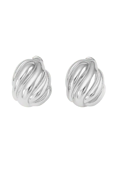 Sśaje Women's Erin Earrings Silver
