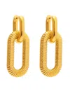 Sśaje Women's Gold Dolce Earrings In Gold