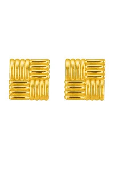 Sśaje Women's Gold Linda Earrings